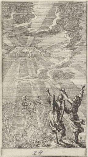 Angel shows John the New Jerusalem