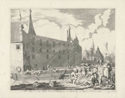 The stratagem with the Peat ship of Breda, 1590