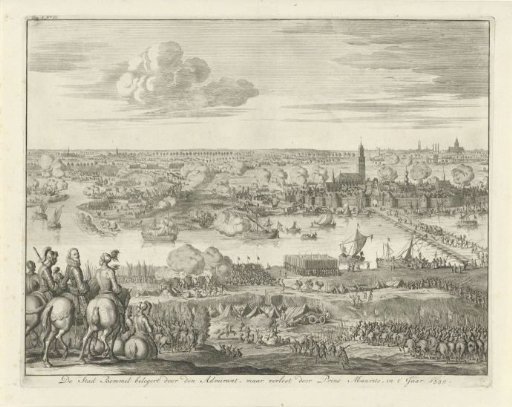 Siege of Zaltbommel by Mendoza, 1599