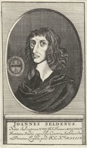 Portrait of the English jurist John Selden