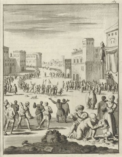 Festival of Hussein's death in Persia
