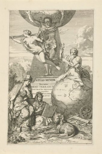 Atlas carries the world on his shoulders