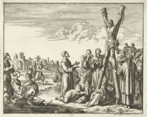 The Martyrdom of Andrew on the Cross