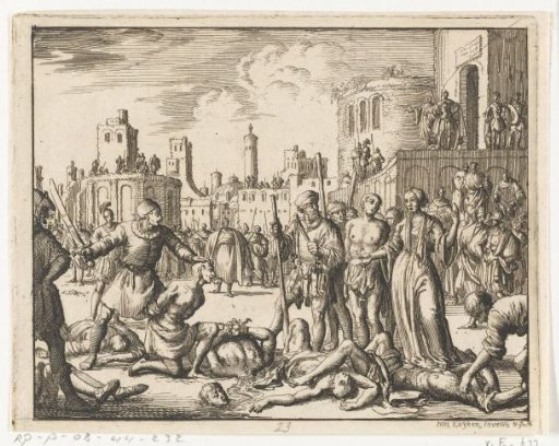 Felicity Beheaded with Her Seven Sons