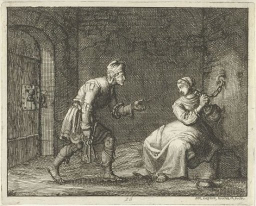Felicity in Prison with the Jailer
