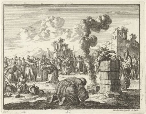 Christians Killed by Lombards because They Refuse to Cooperate in the Sacrifice of a He-Goat
