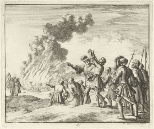 Heretics from Orléans Led to the Pyre