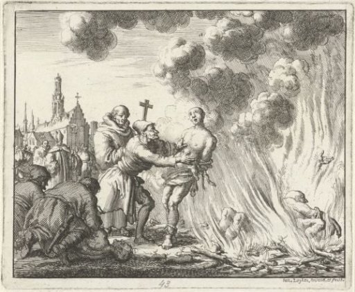 Publicans Burned in England and France