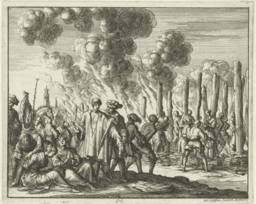 Eighty heretics burned at Strasbourg
