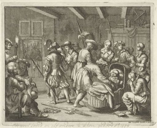 Arrest of Hans Smit and eleven others, 1558