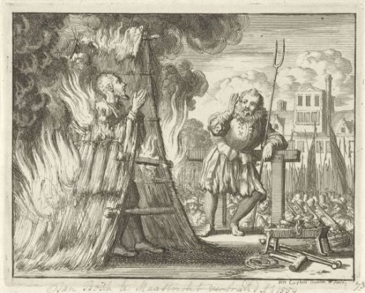Jan Bosch burned at Maastricht, 1559
