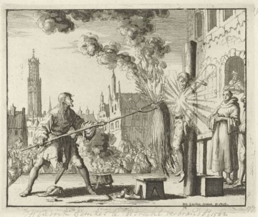 Hendrik Eemkens killed by gunpowder at Utrecht, 1561