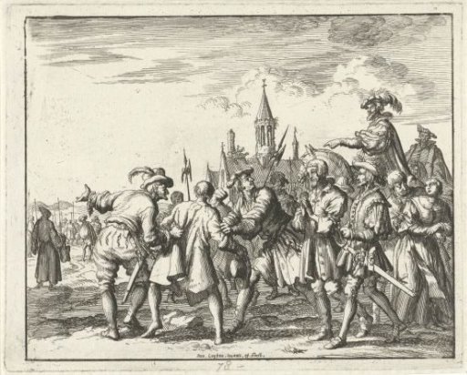 Matthijs Servaes led to the scaffold at Cologne, 1565