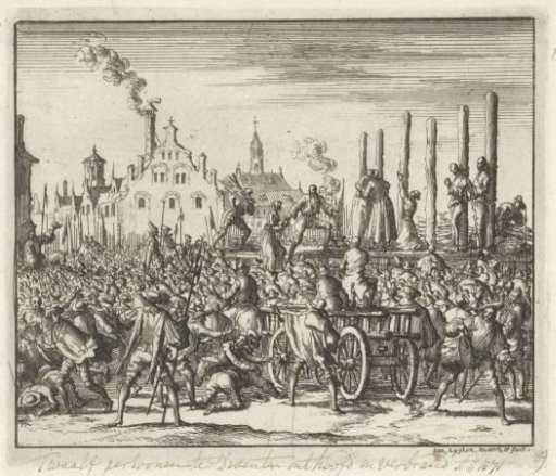 Harmen de Verwer and five others burned in Deventer, 1571