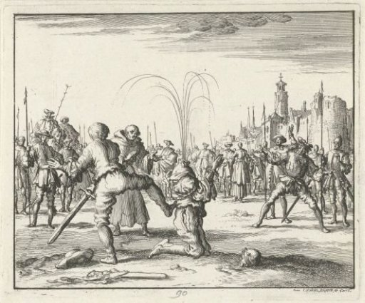 Hans Misel beheaded in Warthausen, 1571