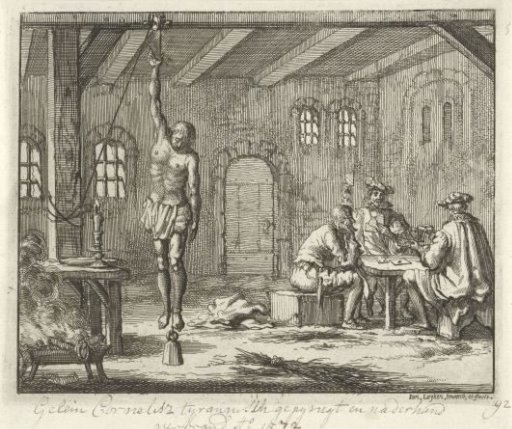 Geleyn Cornelisz. tortured in prison in Breda, 1572