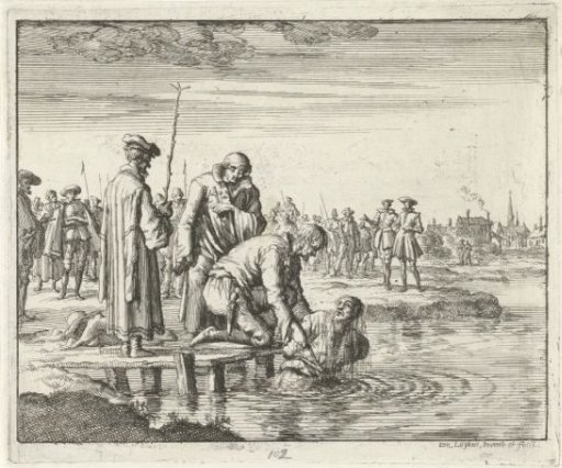 Mattheus Mair drowned in Wier, 1592