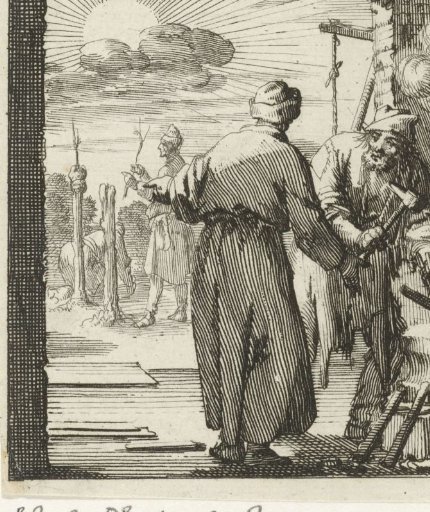 Two Figures in a Smithy