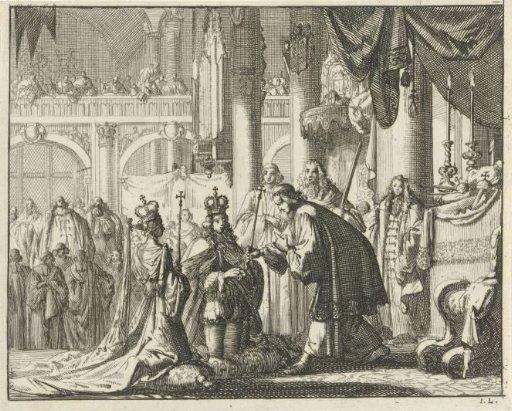 Coronation of William III and Mary II, 1689