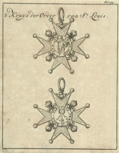 Knight's Cross of the Order of Saint Louis, Front and Reverse