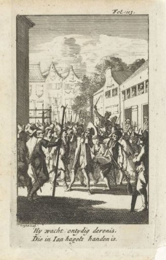 Nicolaas Reigersberge attacked on the street, 1672
