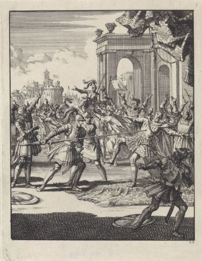 Erik IV of Denmark is stabbed by his own bodyguard with a spear, 1250