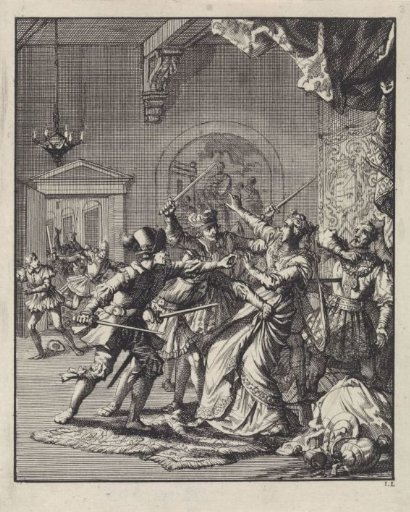 James I of Scotland murdered in a gruesome manner by traitors, 1437