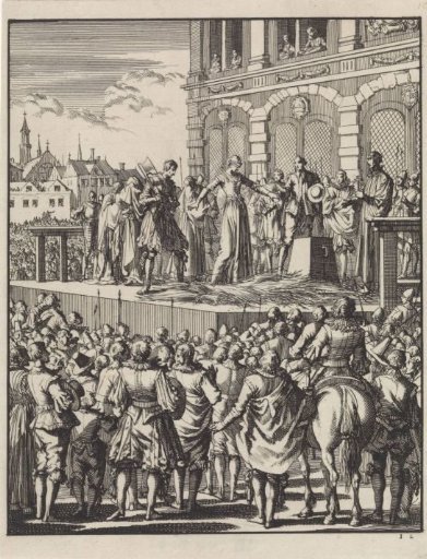 Beheading of Lady Jane Grey in London, 1554