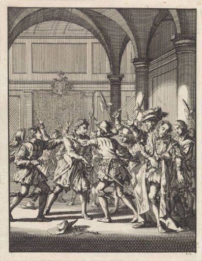 Failed assassination attempt on Prince William I of Orange in Antwerp, 1582