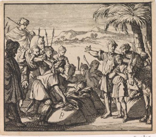 Jozefs beker gevonden in de graanzak van Benjamin