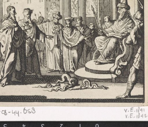 Moses and Aaron Before Pharaoh