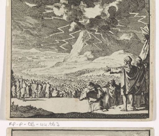 The Giving of the Law on Mount Sinai