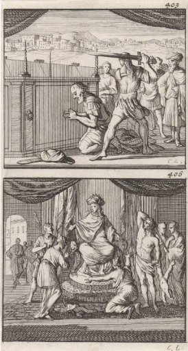 The beheading of Joab / Solomon's judgment