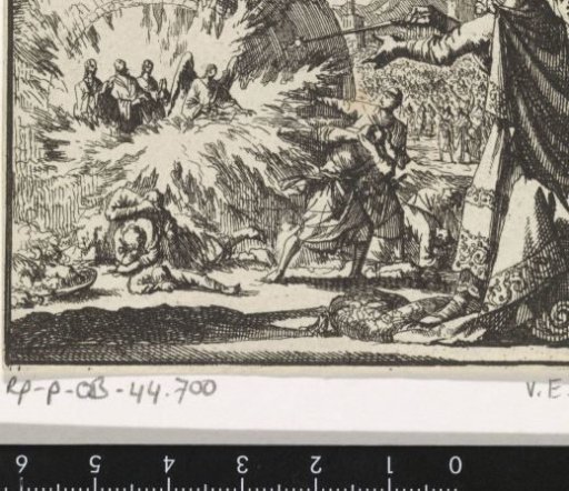 The three youths in the burning furnace