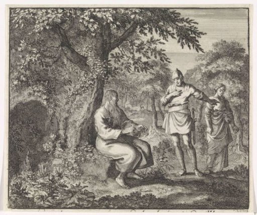 Saint Anthony heals a possessed woman