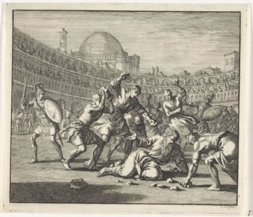 Stoning of Saint Telemachus