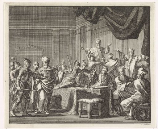 Arrest of some bishops on the order of Bishop Dioscorus of Alexandria