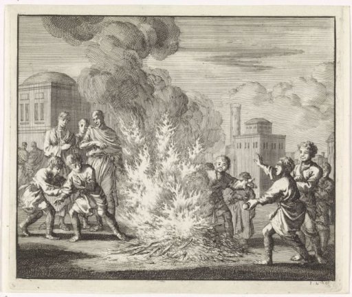Purification of the ball with fire