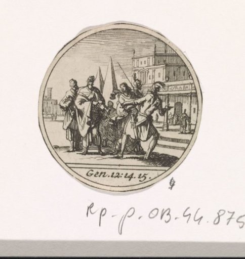 Sarah is Taken by the Soldiers of the Pharaoh of Egypt