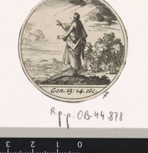 Abraham Looks Out Over the Promised Land of Canaan