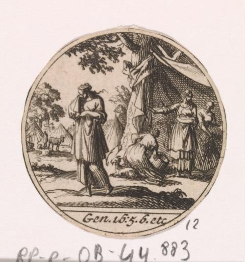 Hagar is Humiliated by Sarah and Flees