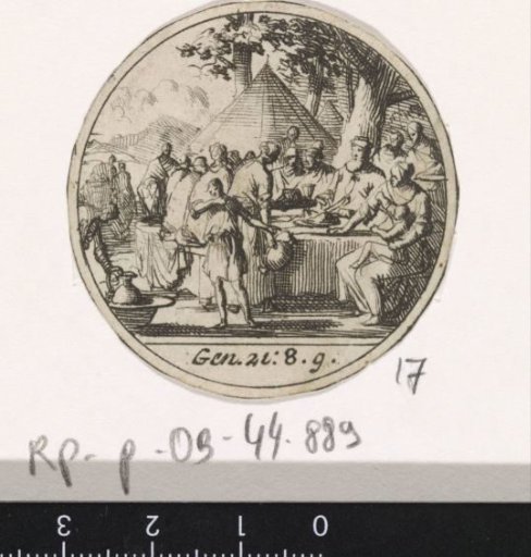 Ishmael Mocks Isaac During the Circumcision Feast
