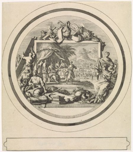 Moses Studies the Plan for the Tabernacle