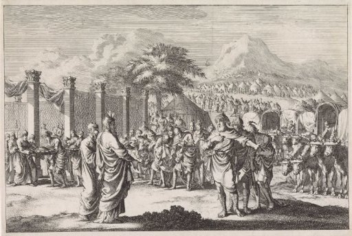 Offering of the Tribes of Israel During the Consecration of the Tabernacle