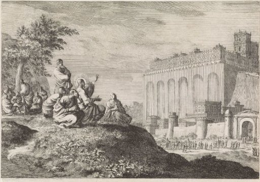 Christ Foretells the Destruction of Jerusalem