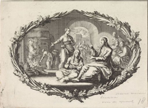Christ in the House of Martha and Mary