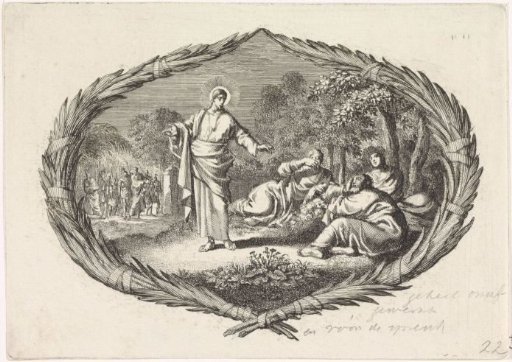 Christ Wakes His Sleeping Disciples