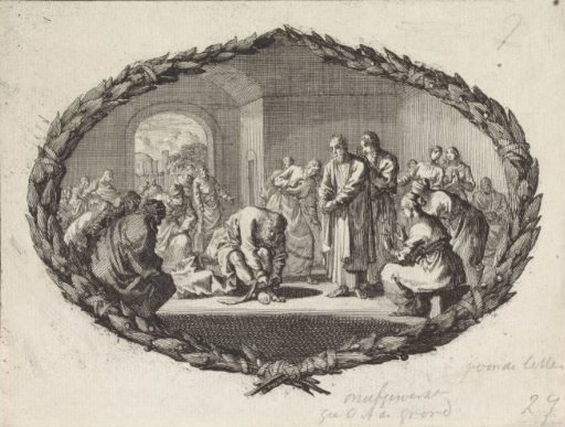 Paul Sees Agabus Binding Himself to His Belt