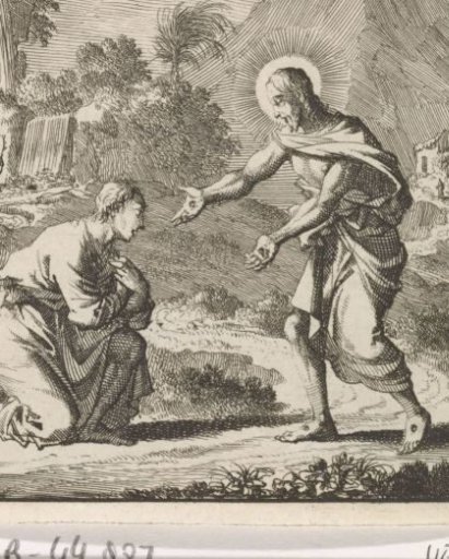 Christ Showing His Crucifixion Wounds to a Kneeling Thomas