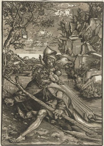 Saint Christopher with the Christ Child